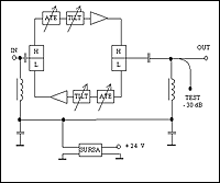 Schema bloc amplificator de casa AC 450