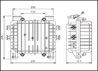 Schema de montaj noduri optice NO