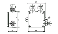 Schema de montaj splitter ST 2.4